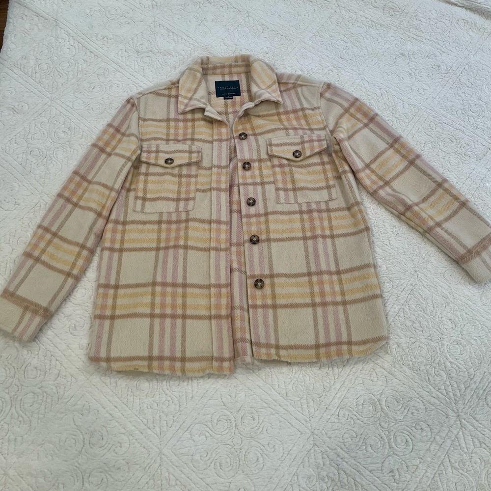 Oversized flannel button up by Sanctuary